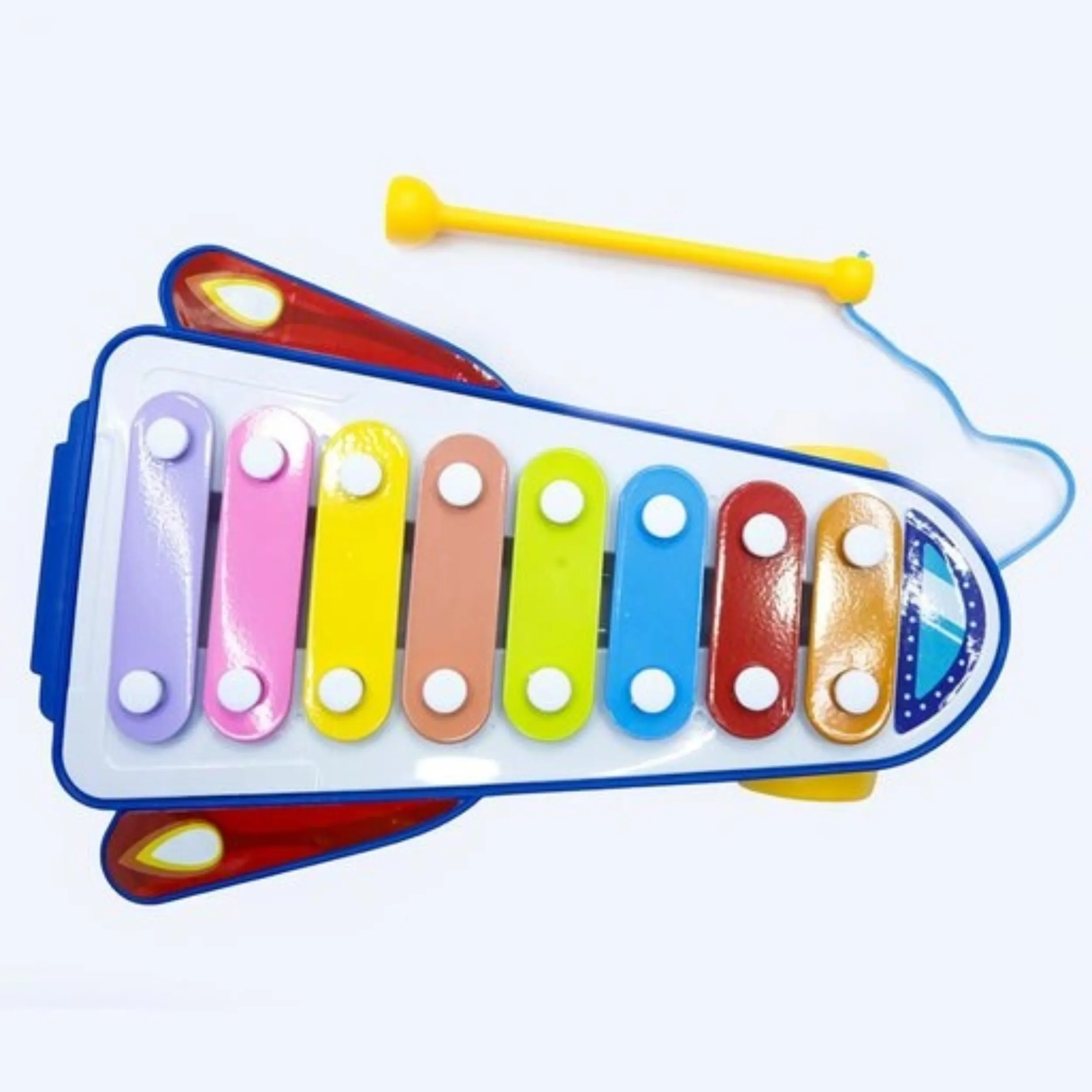 بازی آموزشی بلز مدل موشکی رنگین کمان Happy Rocket Piano کدHE8040